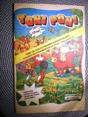 Toni Poni 1991: 1 - ensimmäinen numero