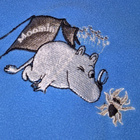 LASTEN FLEECE TAKKI MOOMIN KOKO 110 MUUMI - pikkukuva 2