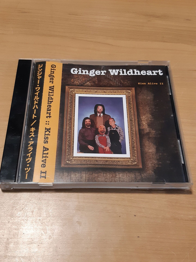 Ginger Wildheart – Kiss Alive II JAPANI CD