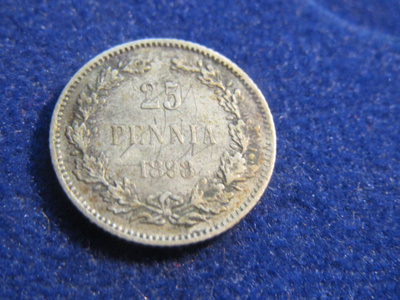 25 penniä 1898
