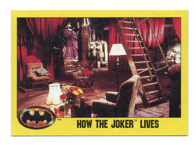 Purkkakuva BATMAN n:o 230 1989 HOW THE JOKER LIVES.