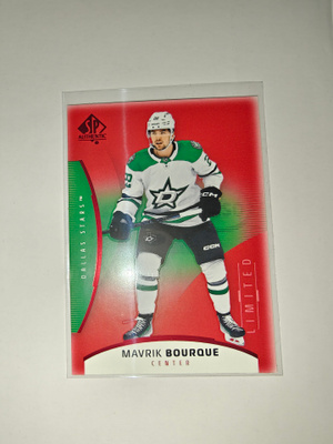 Mavrik Bourque 2025-26 SP Authentic Limited Red