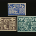 Itävalta Notgeld 25, 50, 75 Heller, Schlägl - pikkukuva 2