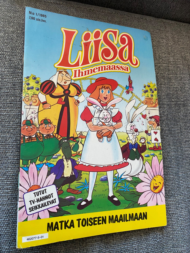 Liisa ihmemaassa 1 1985