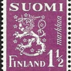 1930 M-30 L 1½ mk punert viol ** Lape 152 a LP Lm1 TIL N:o - pikkukuva 2