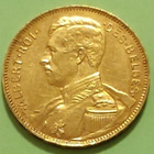 Belgia 20 Francs 1914 Univormu (aika harvinainen). - pikkukuva 1