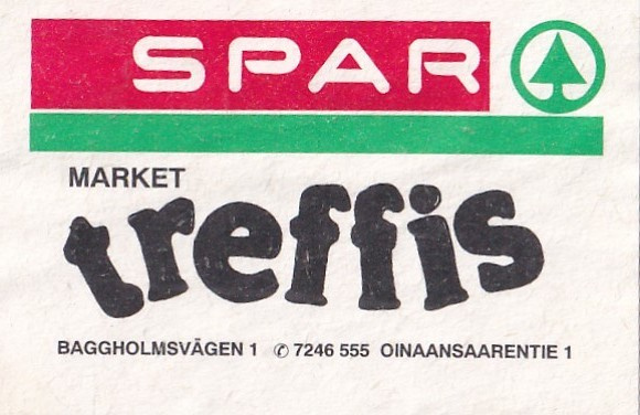 SPAR market treffis , Oinaansaarentie 1 1/10