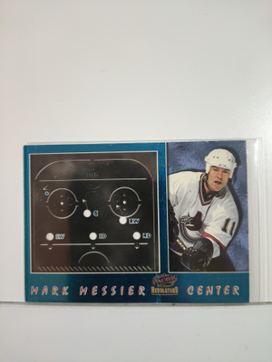 1998-99 Pacific Rev. Chalk Talk Laser-Cuts #19 Mark Messier