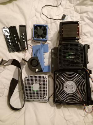 dell t 7400 tuulettimet