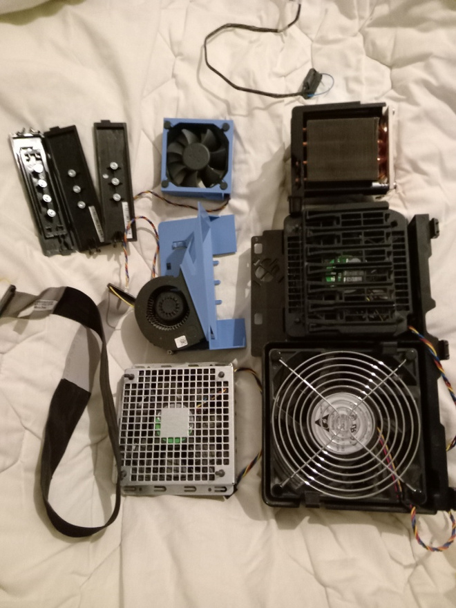 dell t 7400 tuulettimet