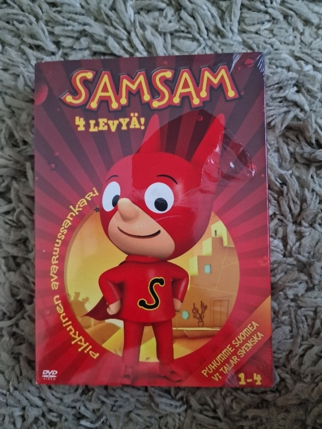 Samsam - pikkuinen avaruussankari (4 levyä)