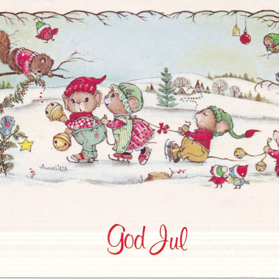 AnneLiese. Luistelemassa. God Jul e262