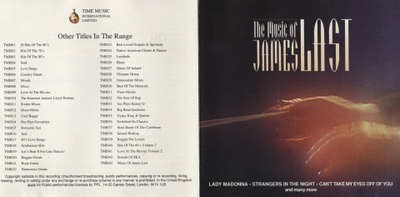 James Last - 1997 - The Music Of James Last - CD
