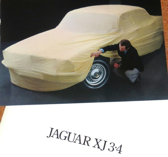 1975 Jaguar XJ 3.4 esite -  KUIN UUSI