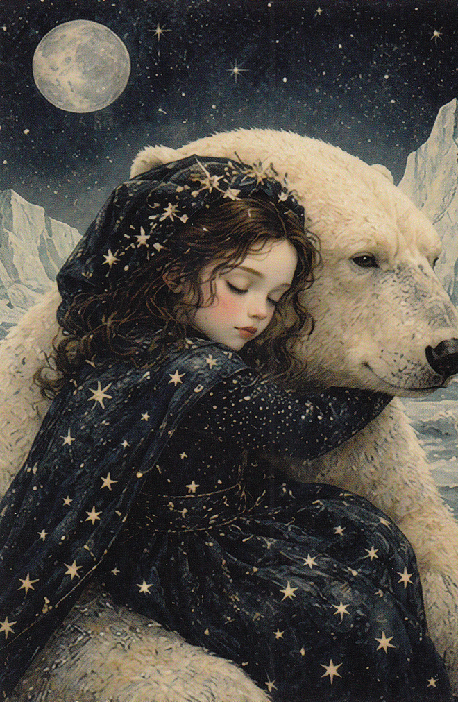Tyttö ja jääkarhu