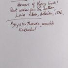 Lewis Nkosi : Linnun kiima (signeerattu, tekijän omiste) - pikkukuva 3