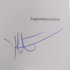 Tapani Kinnunen : Englantilainen keittiö : runoja (signee... - pikkukuva 3
