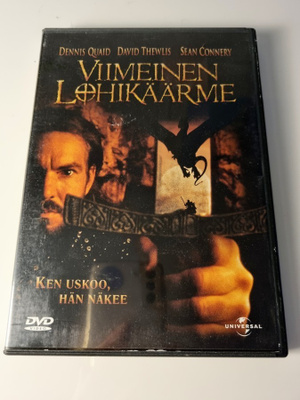 Viimeinen lohikäärme (Dragonheart, 1996) dvd