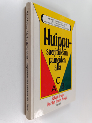Robert Kriegel : Huippusuorituksiin paineiden alla