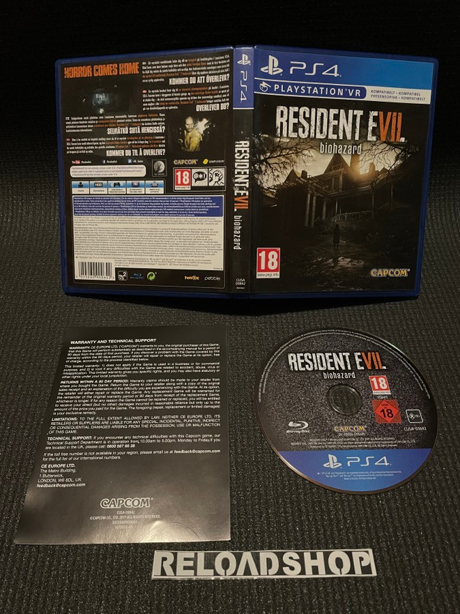 Resident Evil VII Biohazard - VR - Nordic PS4