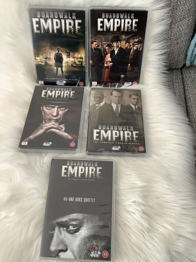 BOARDWALK EMPIRE KAUDET 1 - 5 (NO ONE GOES QUIETLY)  KAIKKI