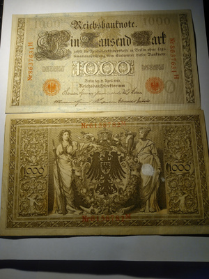 Saksa 1000 Mark 21.4.1910