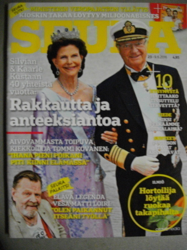 Seura lehti Nro 23/2016 (16.3)