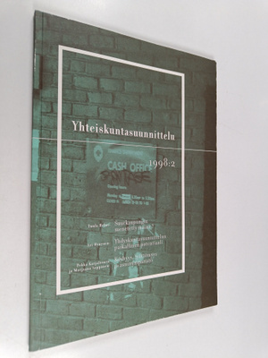 Yhteiskuntasuunnittelu 1998:2