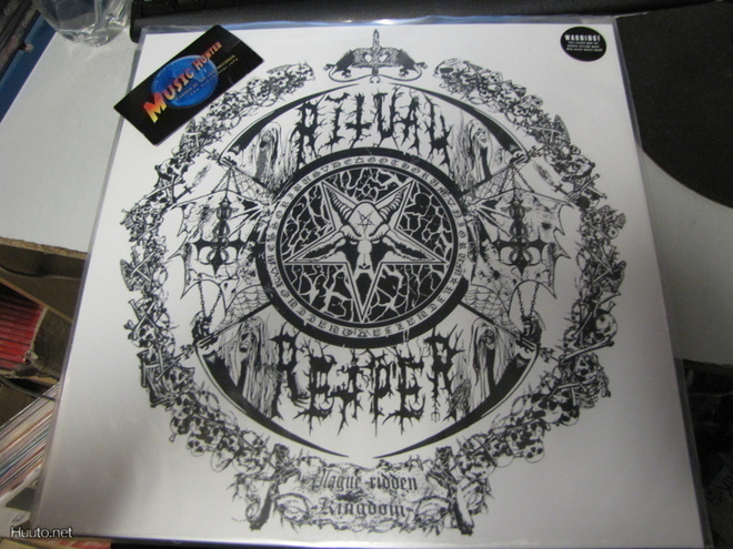 RITUAL REAPER - PLAGUE RIDDEN KINGDOM LP UUSI