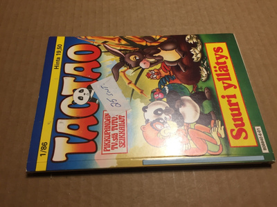TAO TAO TASKUKIRJA 1/1986 HYVÄ