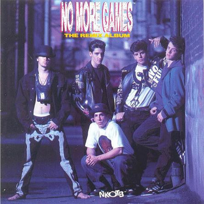 New Kids On The Block - No More Games Remix Album (CD) EX+!!