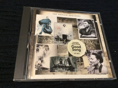 Neville Brothers Family groove cd 1992 naarmuinen soi hyvin