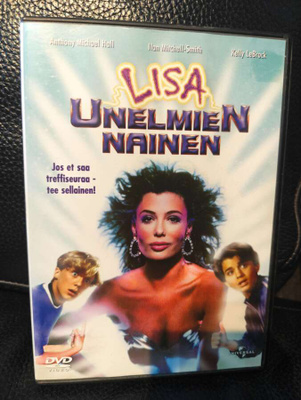 Lisa - unelmien nainen - Weird Science (1985) DVD Suomijulk.