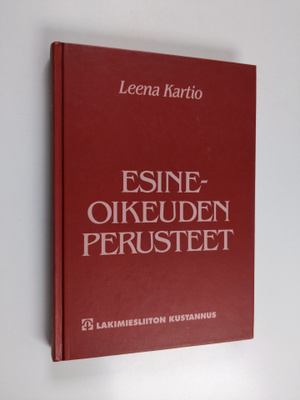 Leena Kartio : Esineoikeuden perusteet