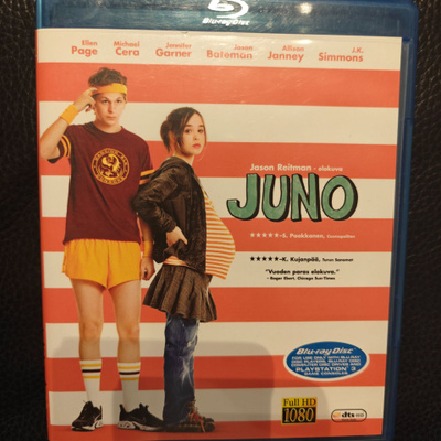 Juno (2007) Blu-ray Suomijulkaisu