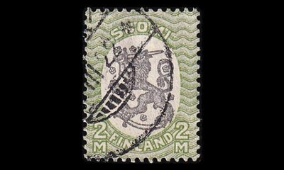 105 o M-17 2 mk vihreä/musta (1921)