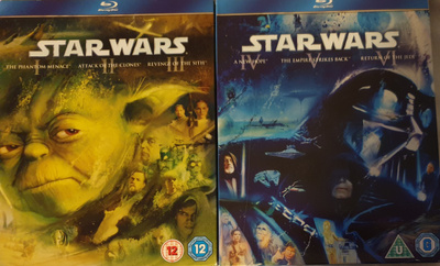 BLU-RAY STAR WARS 1 - 6