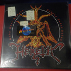 HERETIC - GODS OVER HUMANS SLAVES UNDER SATAN M-/EX+ LP - pikkukuva 1