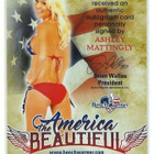 2017 BW America the Beautiful Autograph Ashley Mattingly - pikkukuva 2
