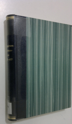 A.F. Puukko : Teologinen aikakauskirja 1948-1949