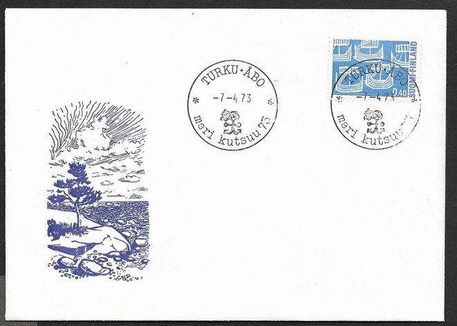 Turku - Meri kutsuu 73 7.4.1973