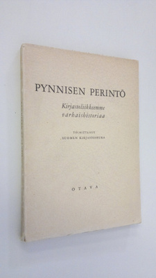 Pynnisen perintö : kirjastoliikkeemme varhaishistoriaa