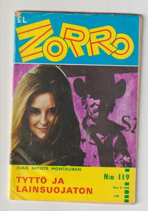 El Zorro 119 - Tyttö ja Lainsuojaton