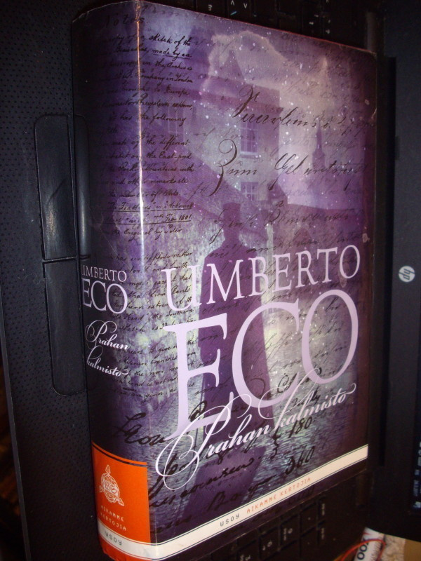 Umberto Eco : Prahan kalmisto ( 1 p. 2012 ) Sis. postikulut