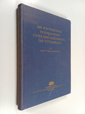 Karoly Redei : Die postpositionen im syrjänischen unter b...