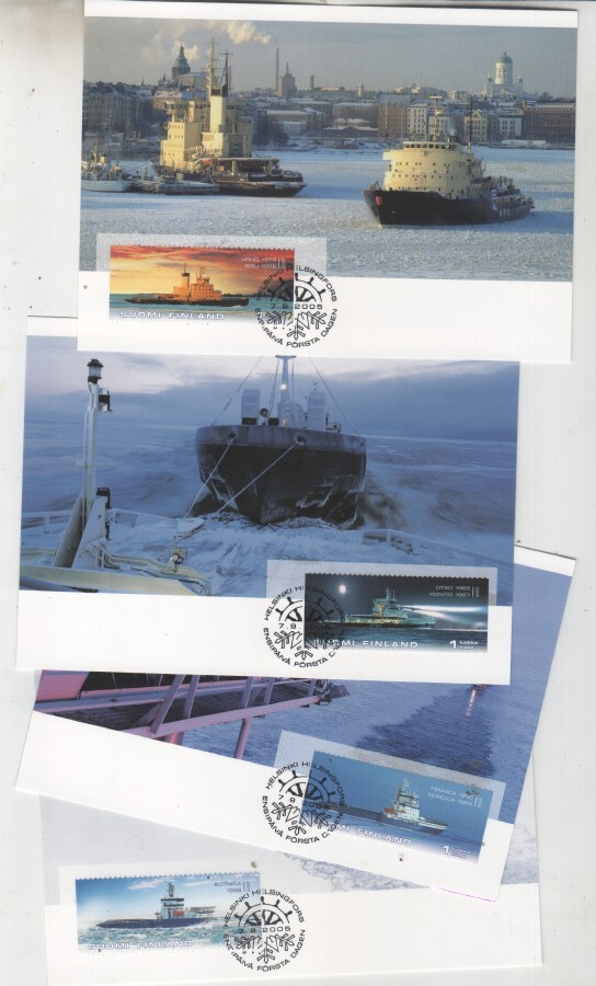 2005 jäänsärkijöitä maksimikortit.