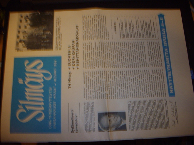 Silmäys : DDR Yhteisnäyttely Helsinki 1966