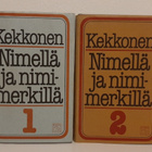 Kirjat, Kekkonen: Nimellä ja nimimerkillä 1 ja 2 - pikkukuva 1