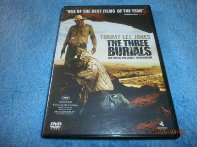 THE THREE BURIALS - DVD