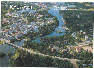 KAJAANI - ilmakuvakortti